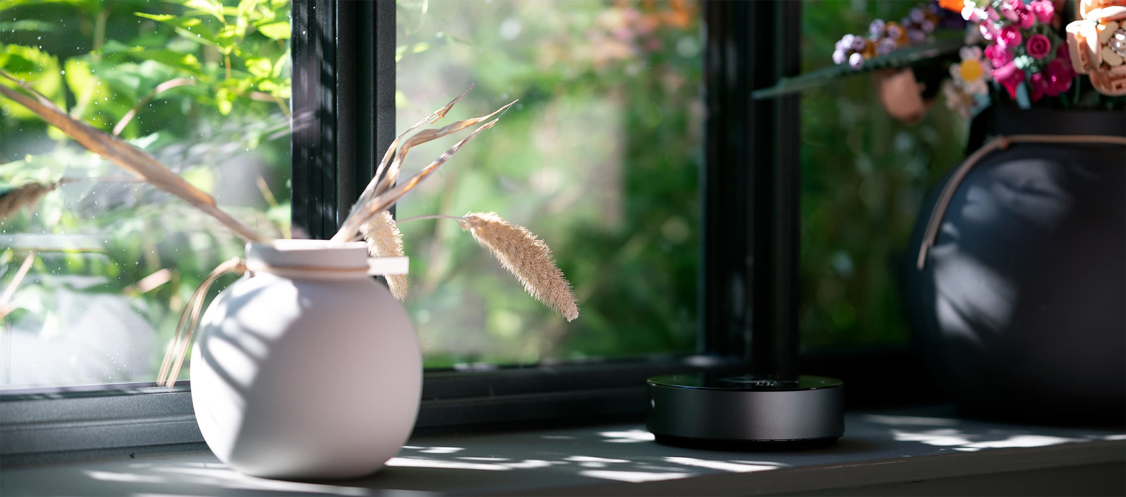 Homey Pro melts into the environment highlighted